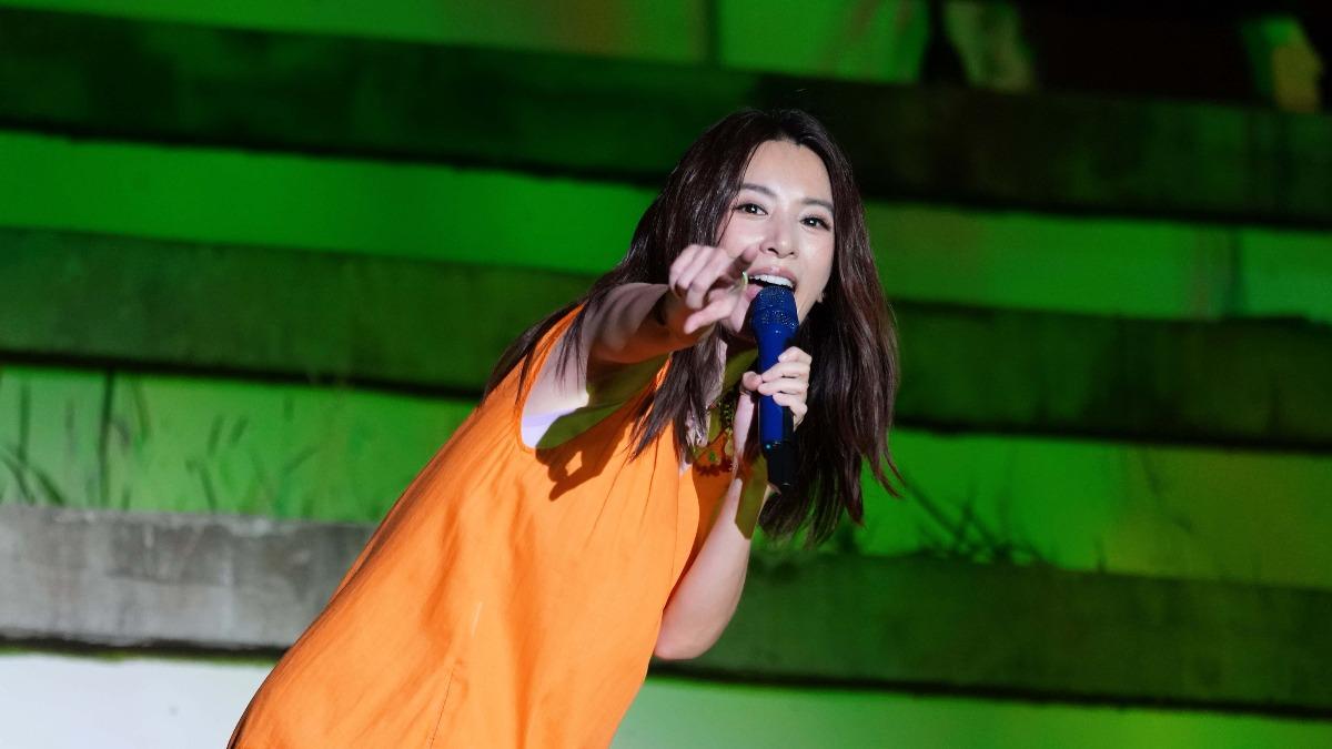 田馥甄的「田調」演唱會在高雄衛武營戶外劇場登場。(圖/何樂音樂提供)