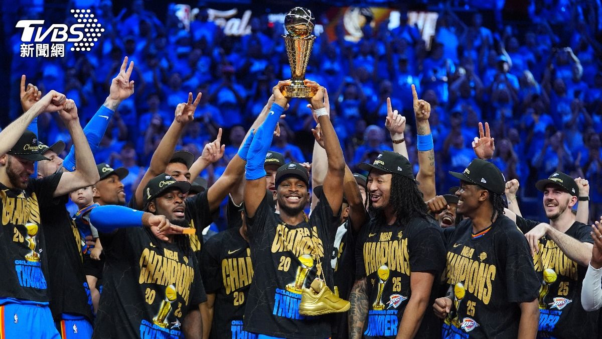 雷霆擊敗溜馬NBA封王! SGA獨飆29分包下雙料MVP