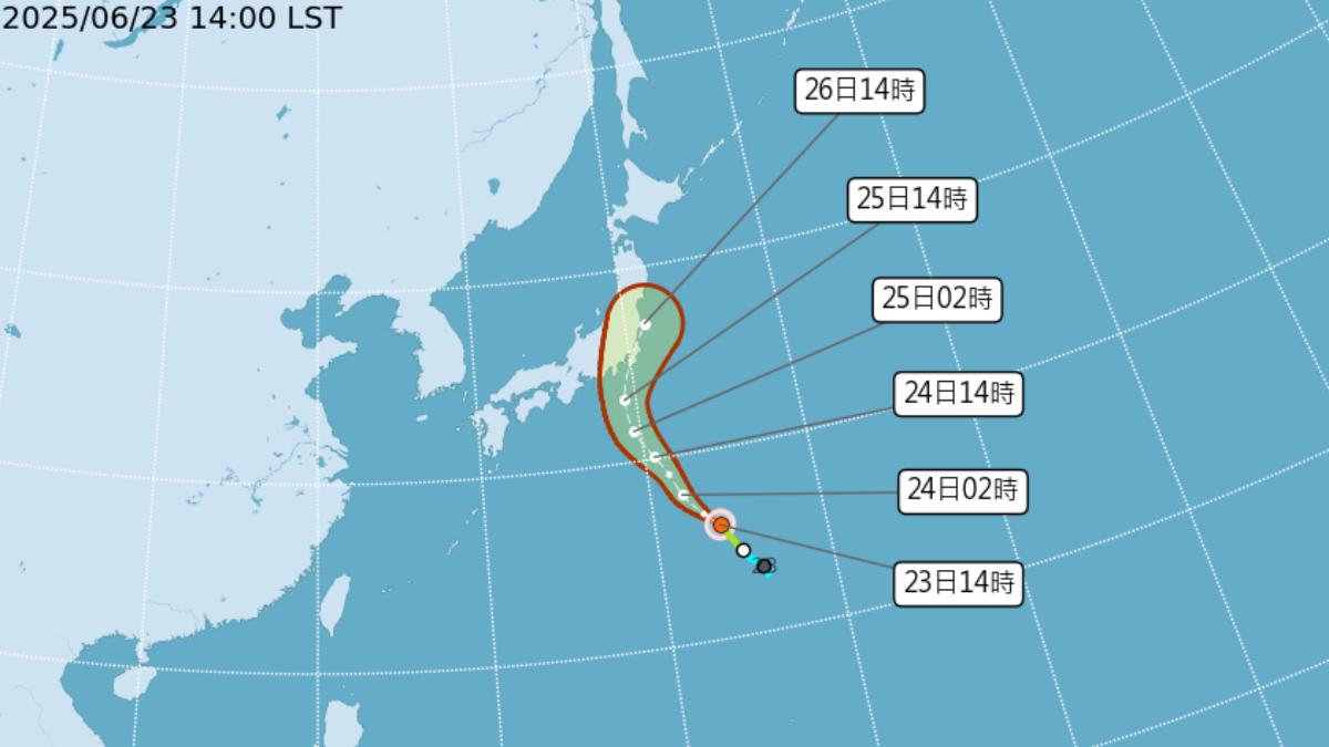 聖帕颱風路徑-聖帕颱風預測-聖帕颱風-颱風-颱風路徑-颱風動態