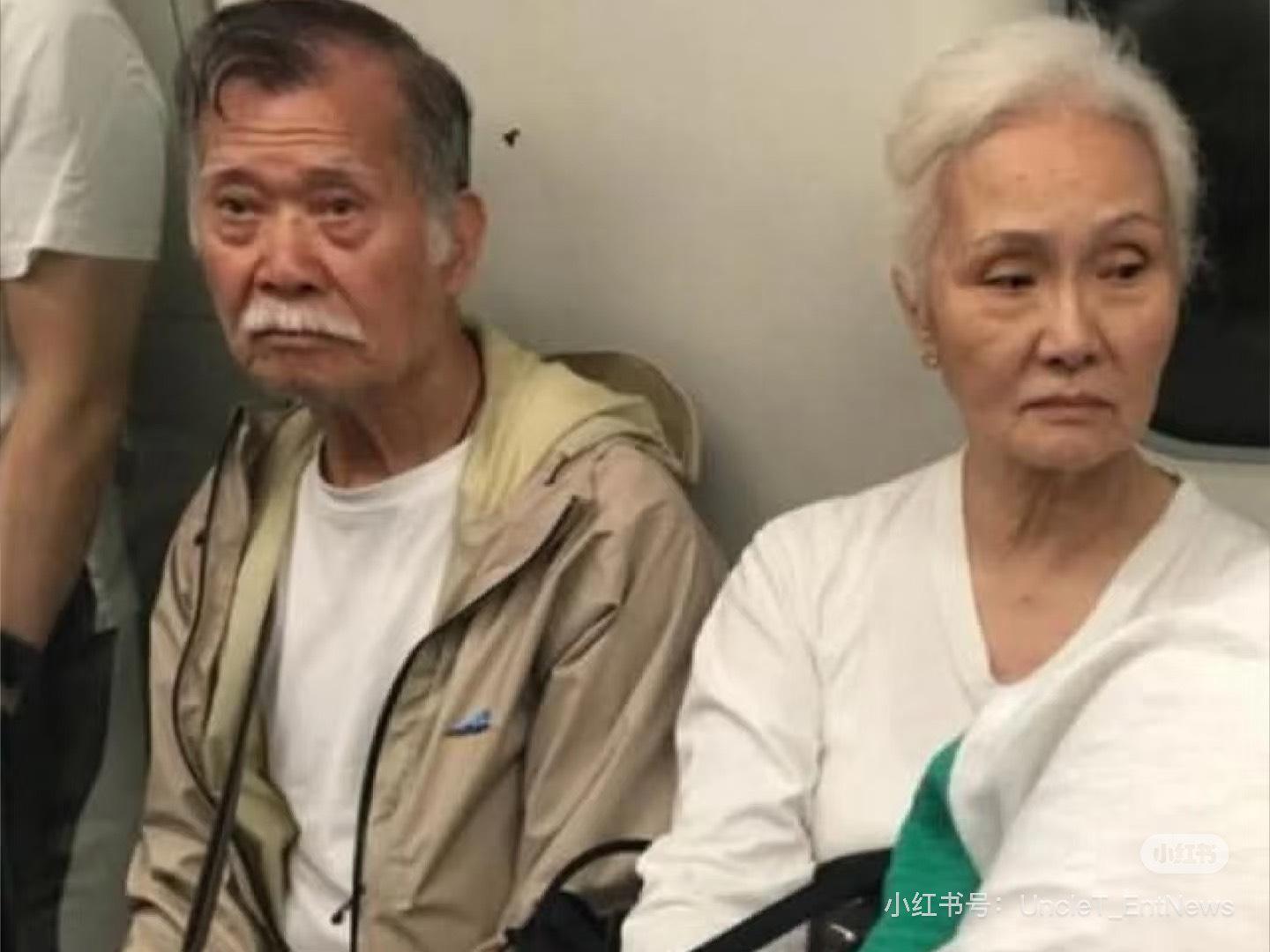 墜樓男子為知名藝人雪妮的丈夫唐佳，享壽88歲。（圖／翻攝自小紅書）