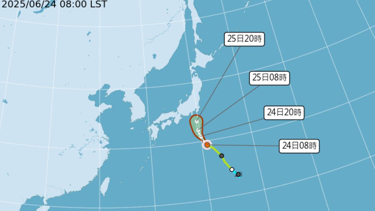 颱風-颱風路徑-最新颱風路徑-最新颱風動態-颱風台灣