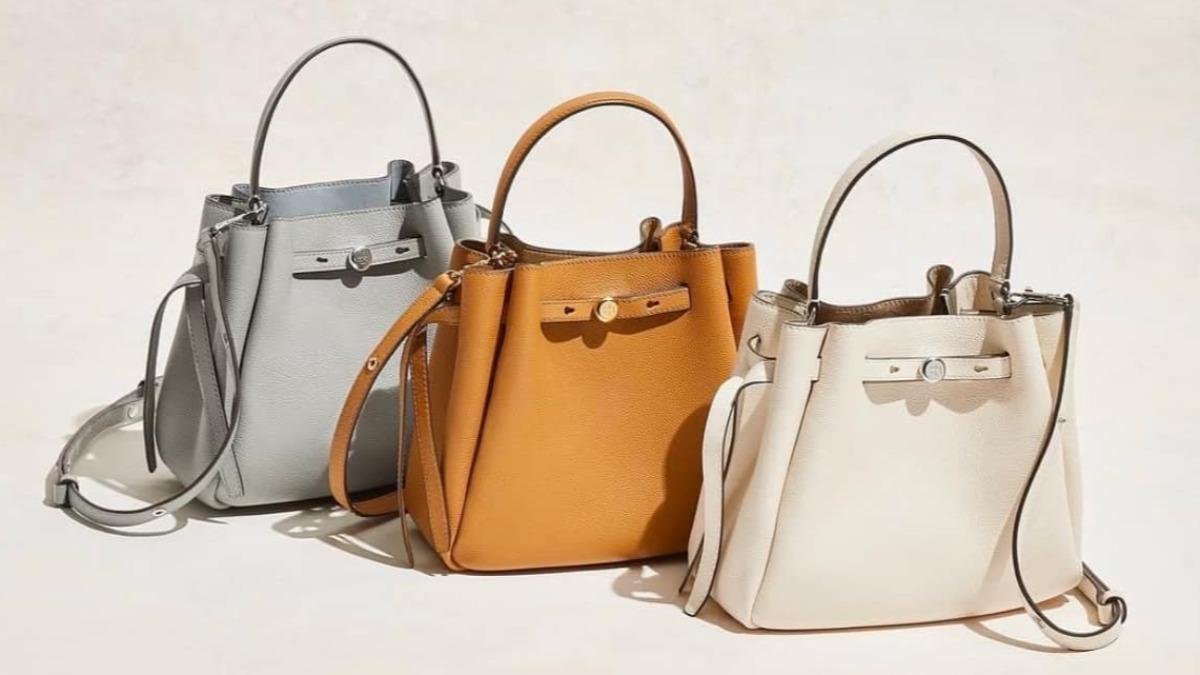 TORY BURCH ROMY 水桶包,NT.18,900。(圖/翻攝自「RedCherry美國品牌代購連線」臉書)