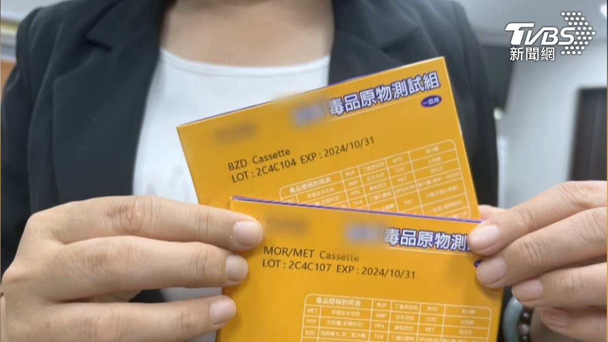 台南市警察局面臨嚴重的執法危機,超過七千六百支毒品快篩試劑已經過期,(圖/TVBS)