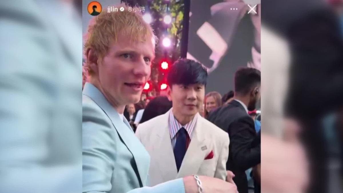 林俊傑也受邀出席《F1》首映。(圖/翻攝林俊傑Instagram)