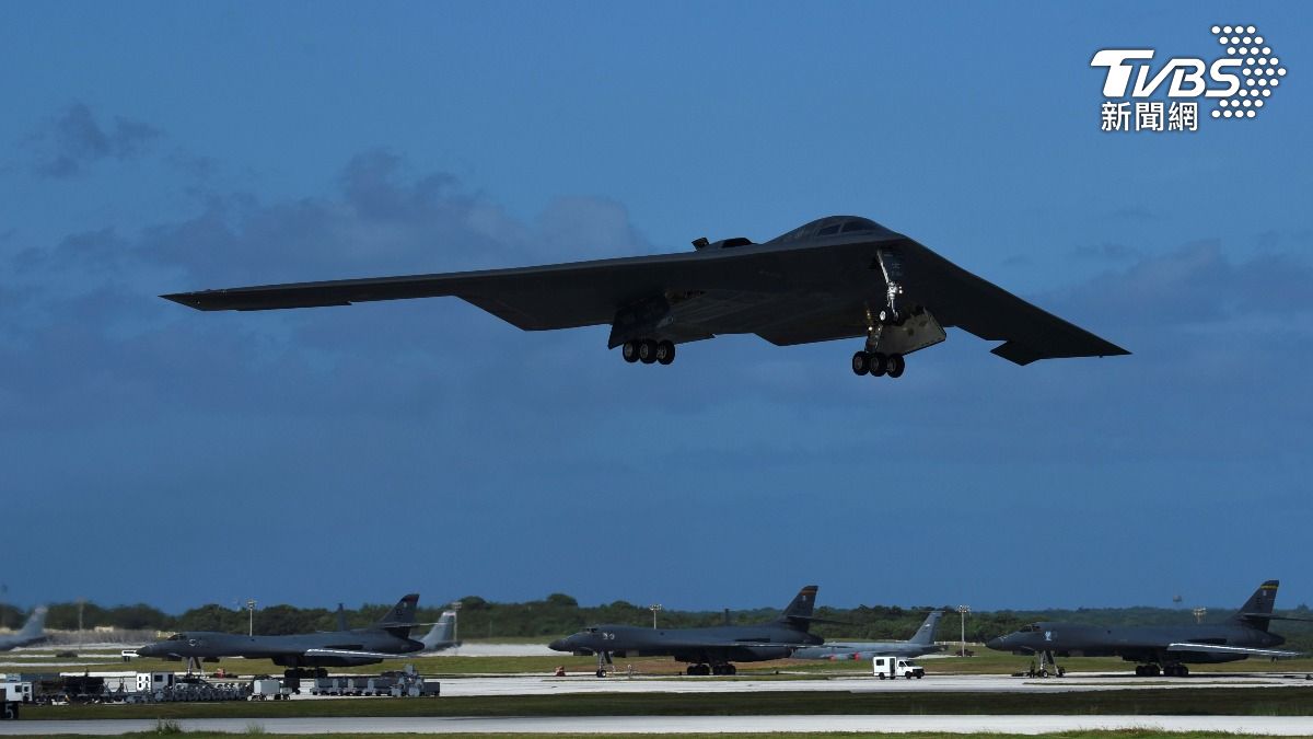 B-2隱形轟炸機。(圖/達志影像路透社)