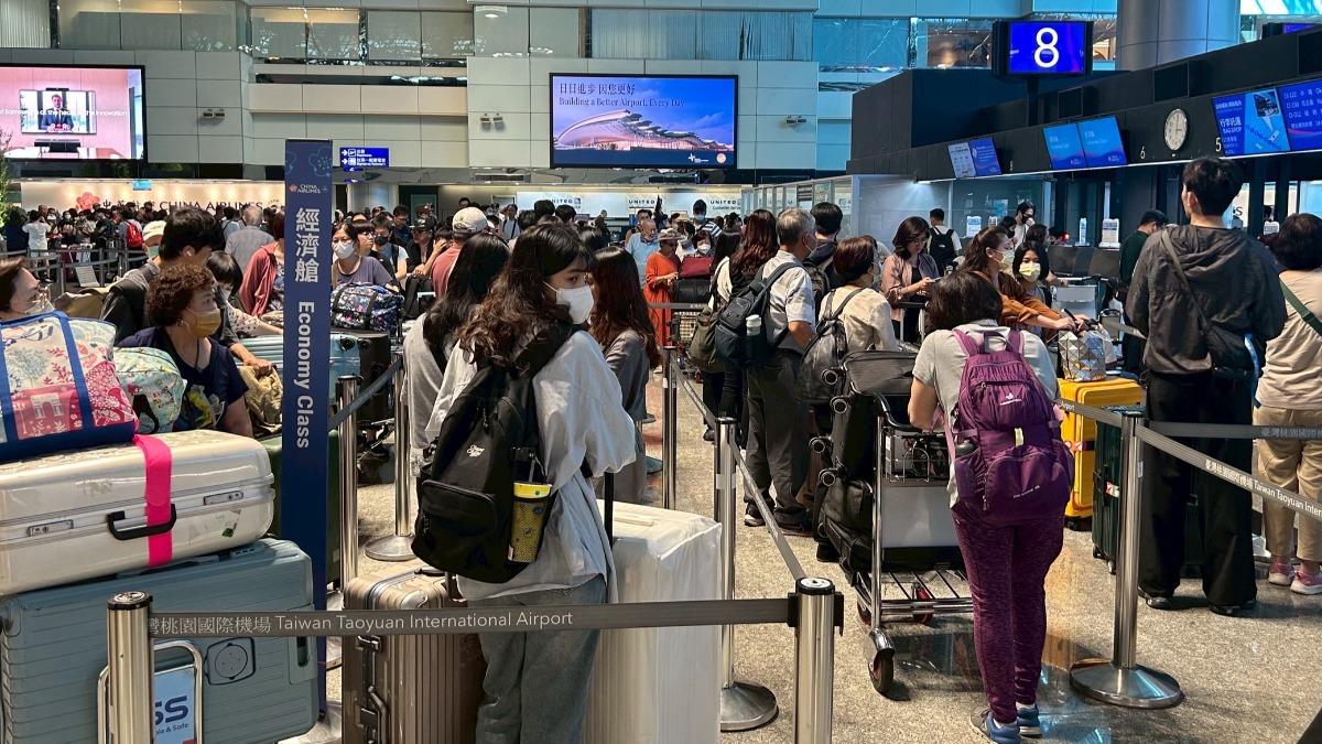 暑假旅運估853萬人 桃機曝託運4不原則、5安檢NG物品