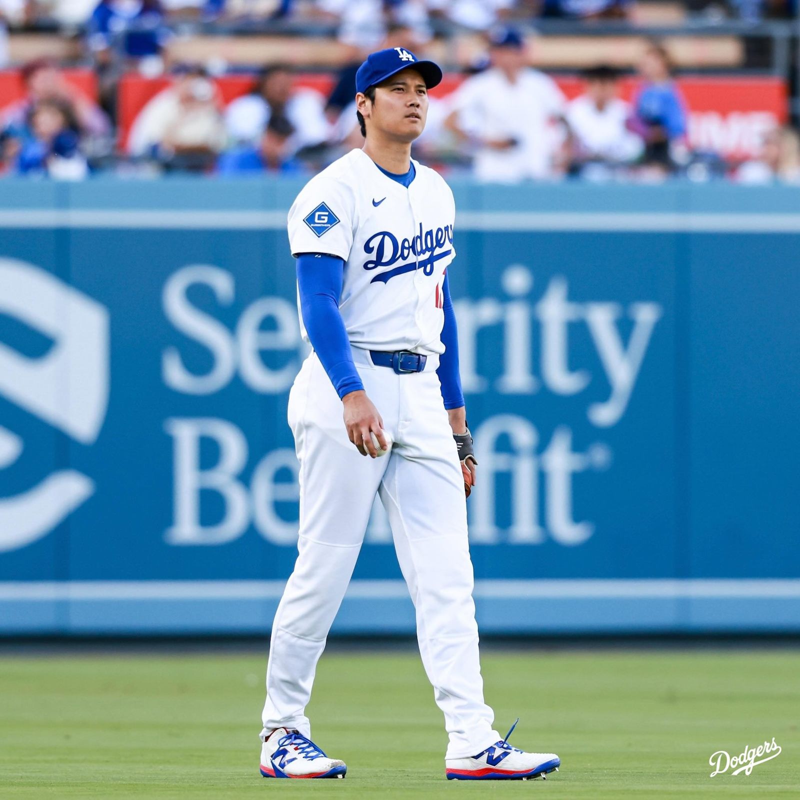 大谷翔平慘遭冒名，拿去詐騙日本人100萬日圓。（翻攝自臉書@Los Angeles Dodgers）