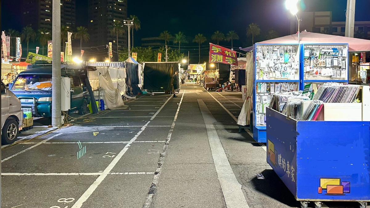 台南知名夜市經營權分裂!網嘆「隔開人心」 超冷清現況曝