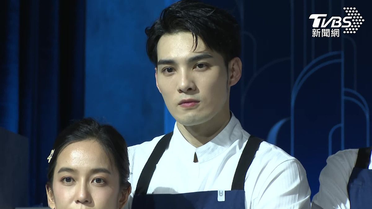 黃偉晉24日在台中出席節目記者會。(圖/TVBS)