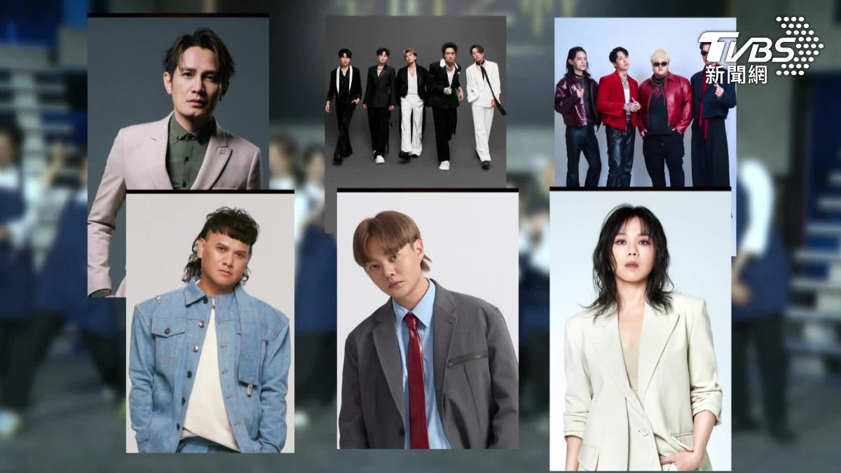 金曲36將有六組引言人。(圖/TVBS)