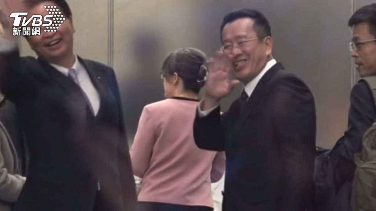 時任外交部長 吳釗燮、時任國安會祕書長 顧立雄(圖/TVBS)