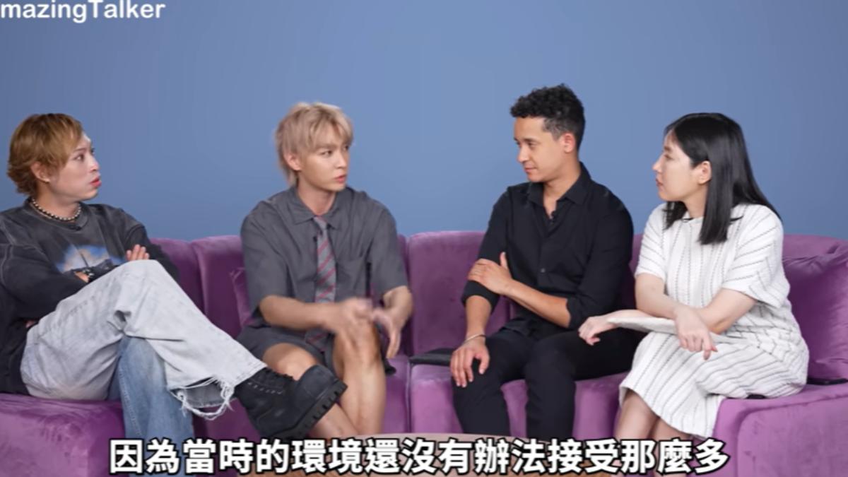炎亞綸曾因性向問題一度想轉換跑道。(圖／翻攝自驚奇玩起來 AmazingTalker Show YT頻道）