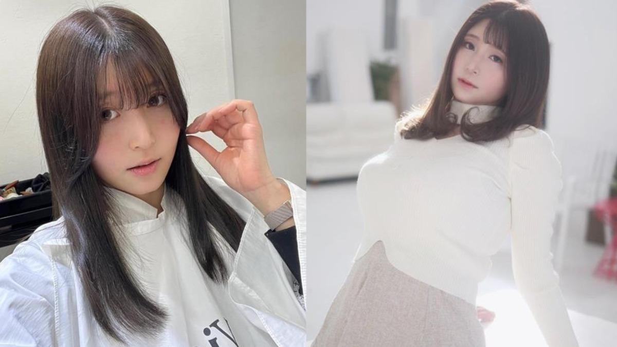 史上最性感新人AV出道,東實果被譽為「1億人的愛人」。(圖/翻攝自X@sagasitemeru)