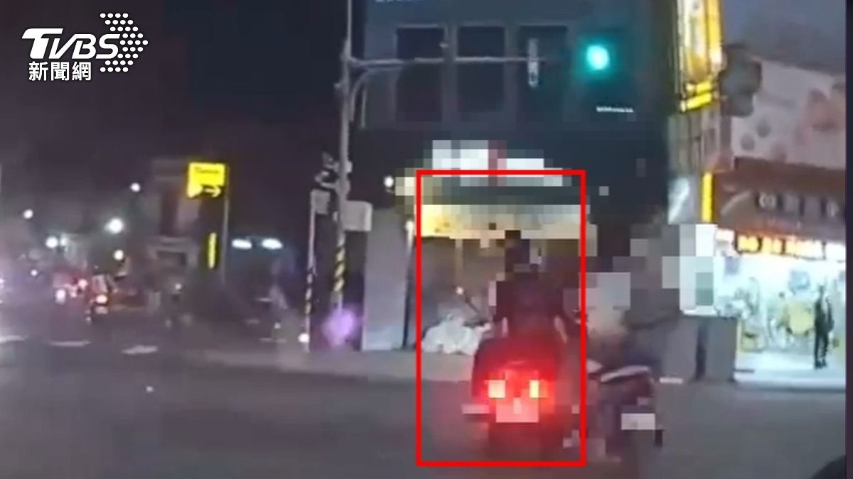34歲劉男、39歲賴男兩人飆車躲警察，還撞傷無辜民眾。（圖／TVBS）