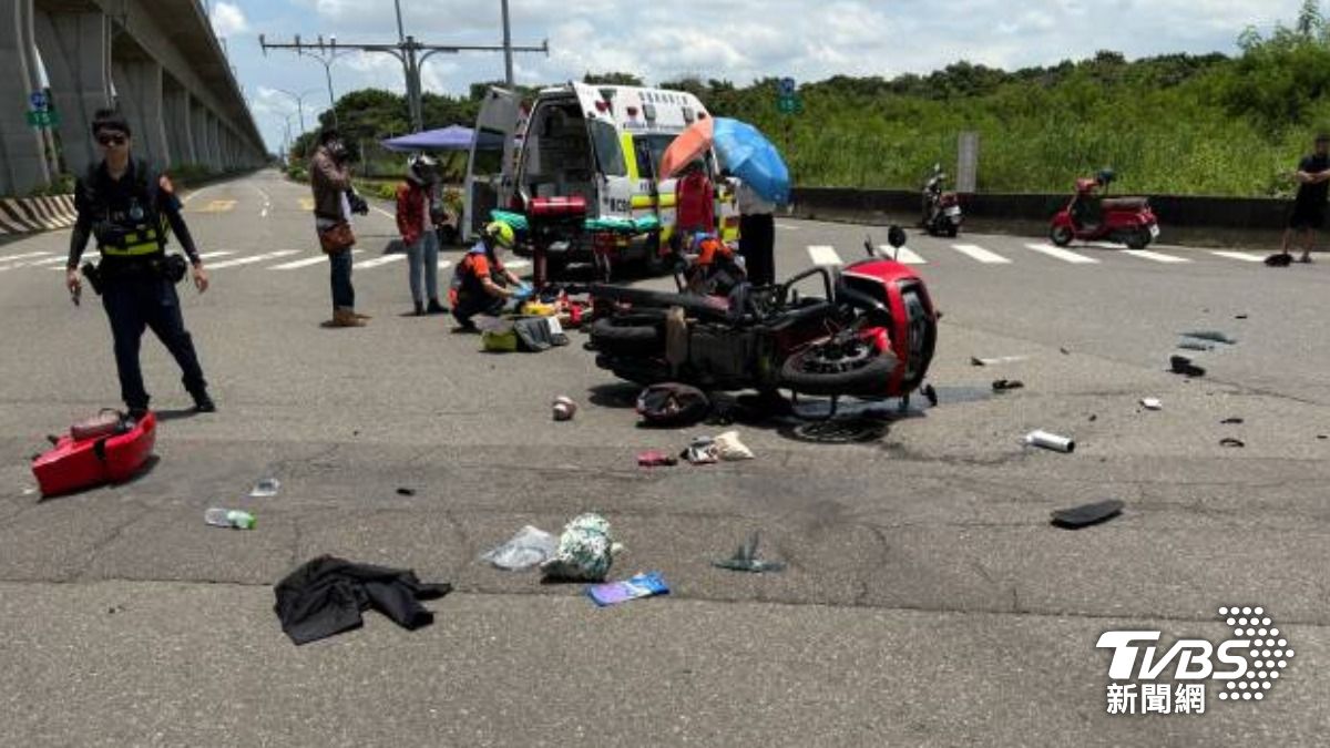 熱血重機女隊長遭撞進ICU搶命!百萬赤兔馬粉碎 車友集氣