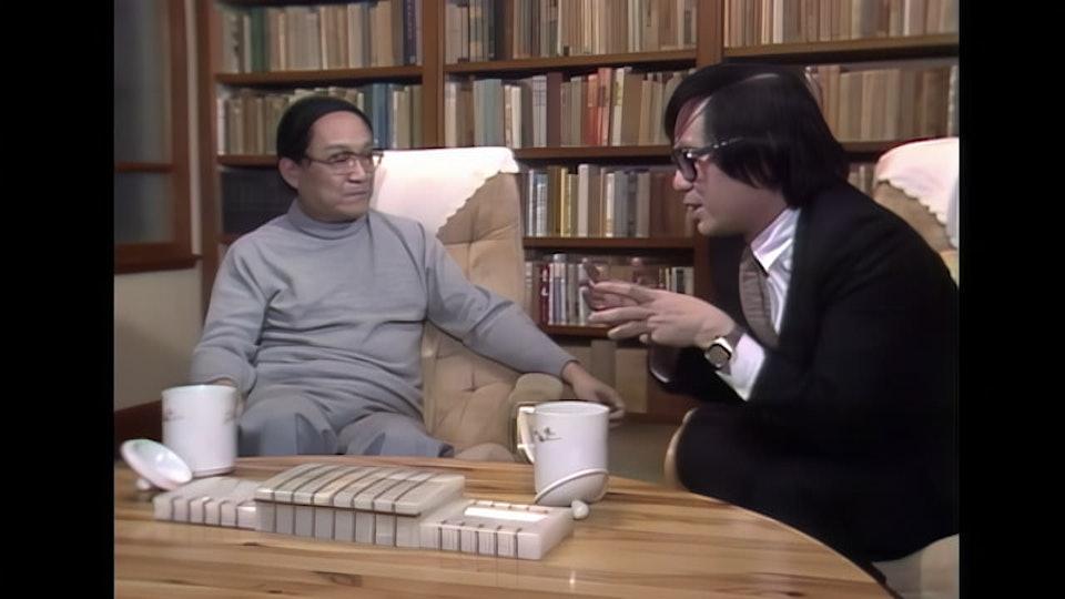 金庸與倪匡、蔡瀾及黃霑被封為「香港四大才子」。(圖/香港01)