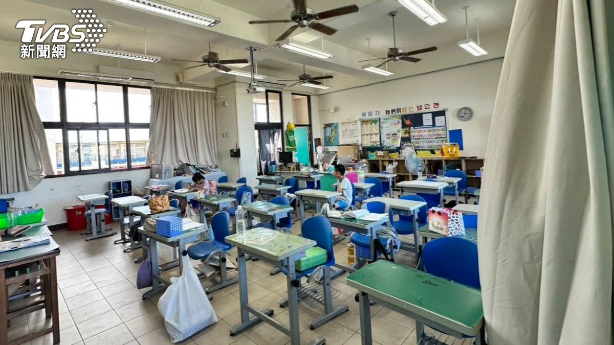 靠走廊窗戶緊閉，室內有開冷氣，但未能對流釀一氧化碳中毒。（圖／TVBS）