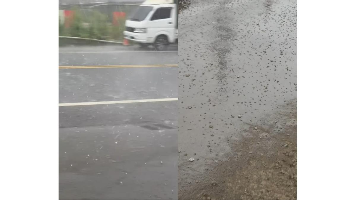 暴雨夾帶冰雹狂炸宜蘭大同鄉　公路局擬預警性封台7甲線