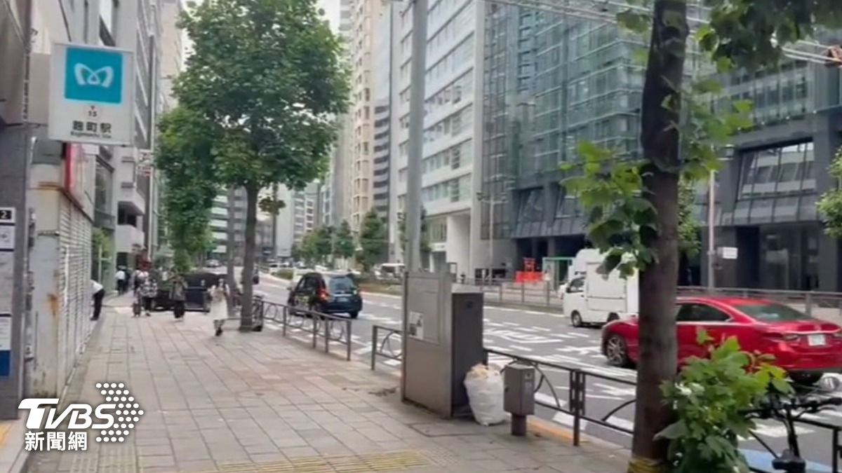 日本當地街景。(圖/TVBS)