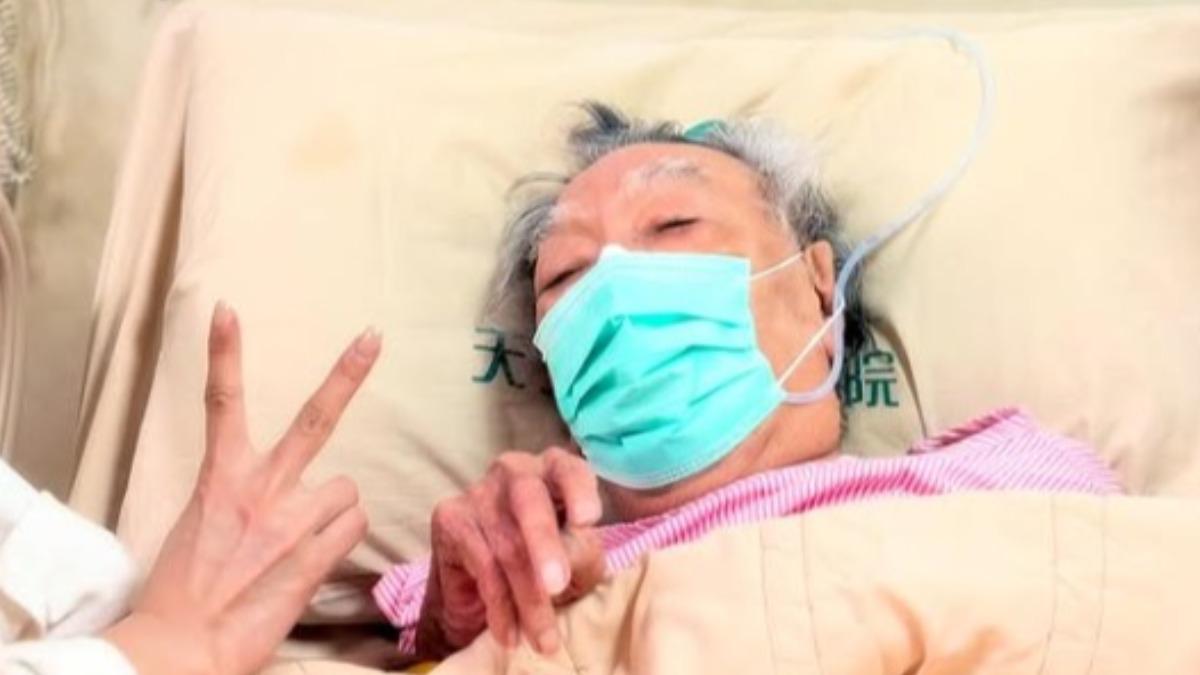 張育安病況一度好轉。(圖/翻攝自張志群IG)