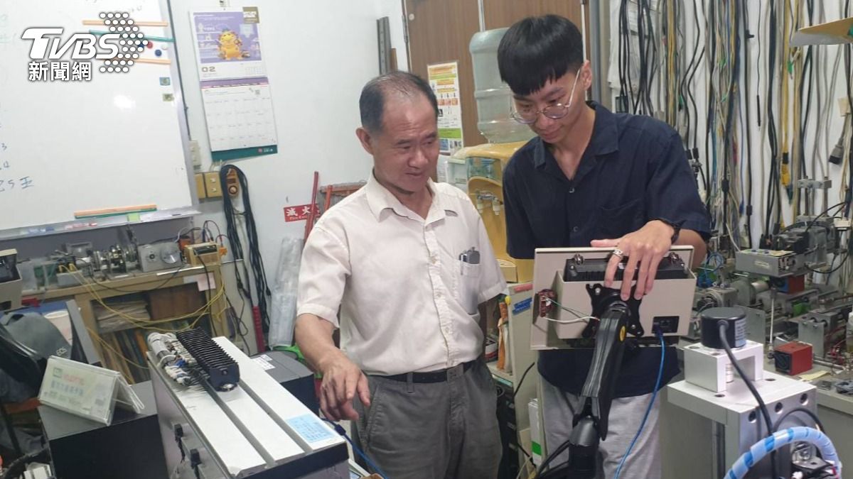 台科大自動化及控制研究所師生 圖/TVBS