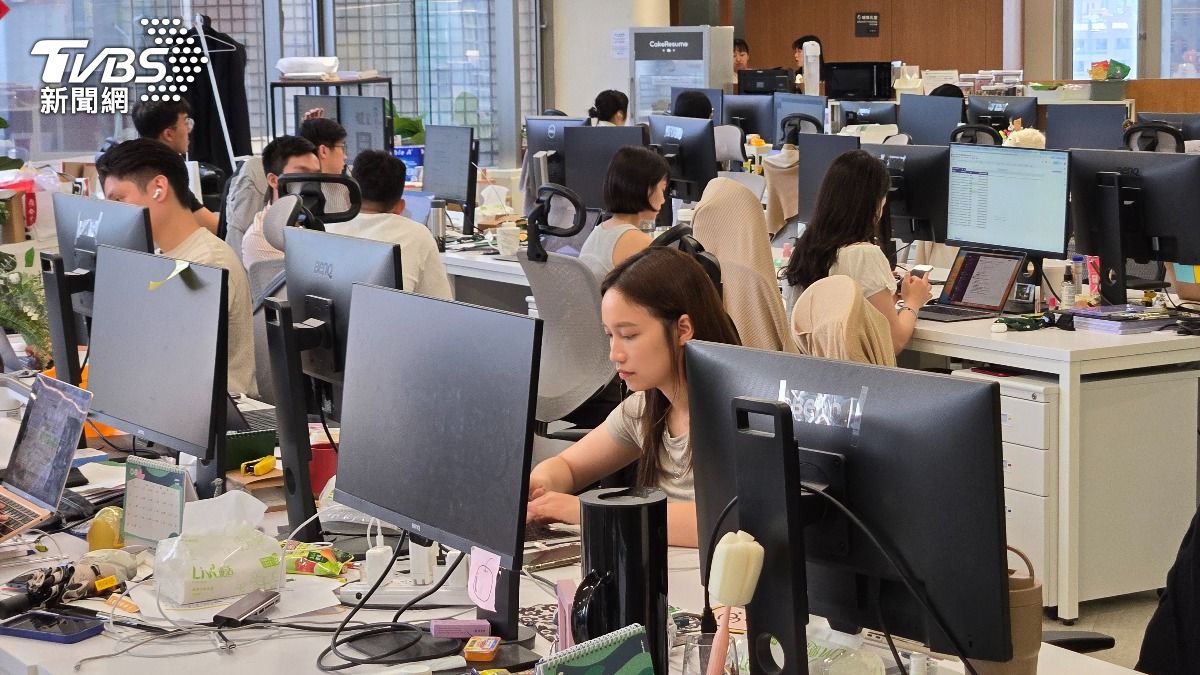 企業開始導入AI管理(圖/TVBS)