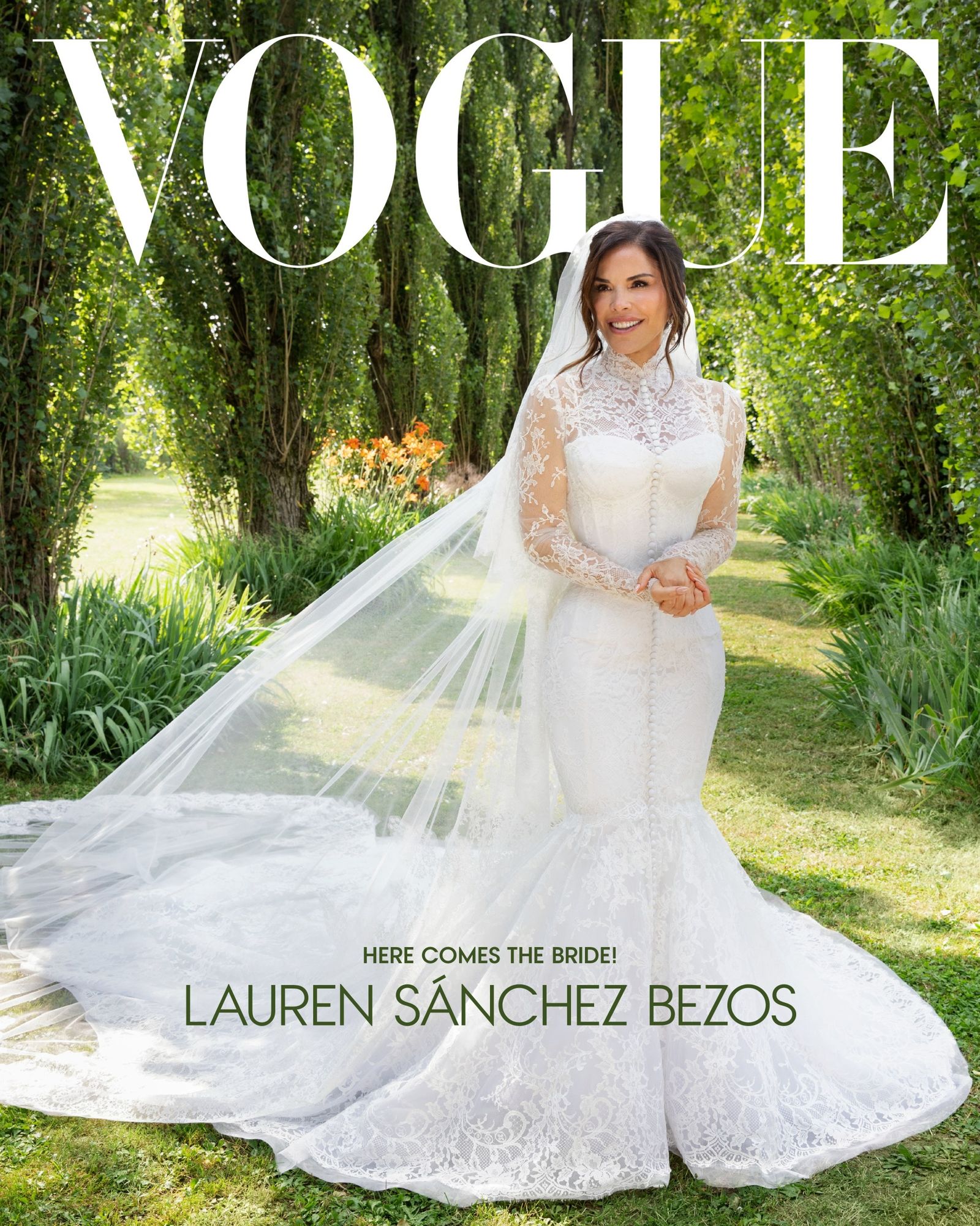 桑切斯登上《VOGUE》6月號數位版封面。(翻攝vogue.com)