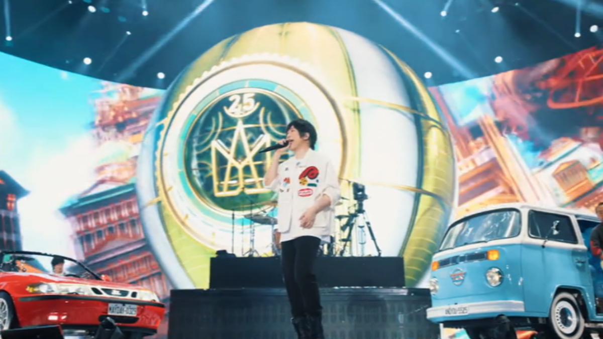 五月天大巨蛋首日演唱會搏得滿堂彩。(圖/相信音樂提供)