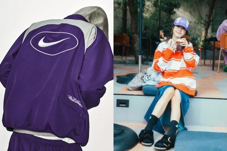Supreme 與 NIKE 的聯名不是第一次,但每次合作都是最受矚目的焦點之一。(圖/翻攝自NIKE、IG@jolin_cai)