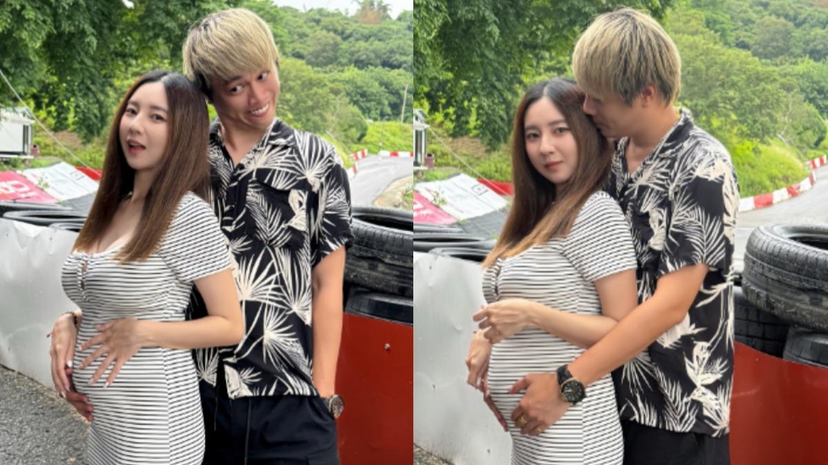 儒哥求婚成功後再拋喜訊!摟女友孕肚曬合照 甜喊:我當爸了