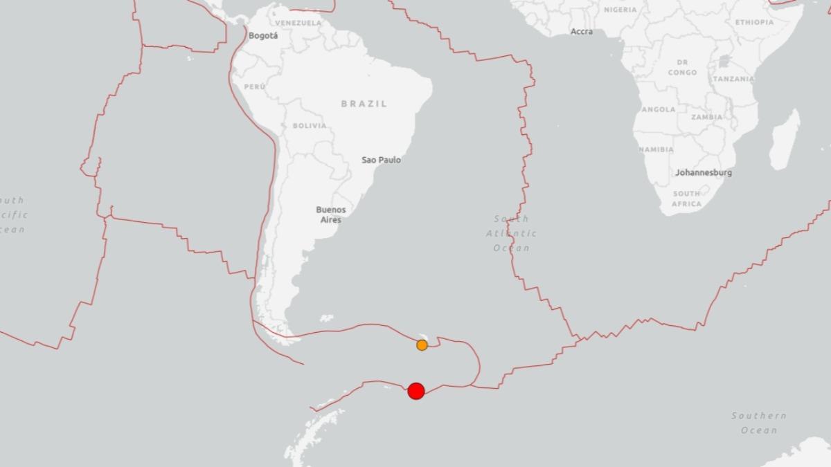 快訊/南半球斯科細亞海規模6.6地震 震源深度僅10公里