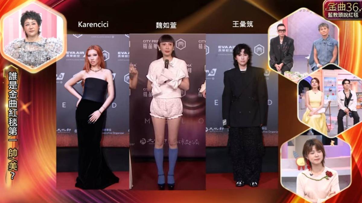 藍教頭說紅毯/金曲紅毯三美、三帥出爐了! 恐龍也入選