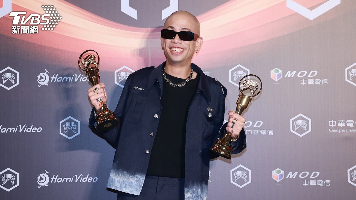 呂士軒一舉奪金曲歌王、最佳華語專輯。(圖/TVBS娛樂組攝)