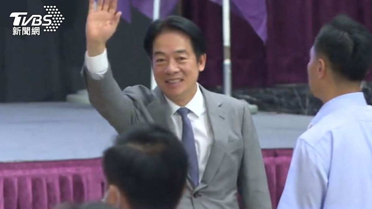 總統賴清德到新竹宣講(圖/TVBS)
