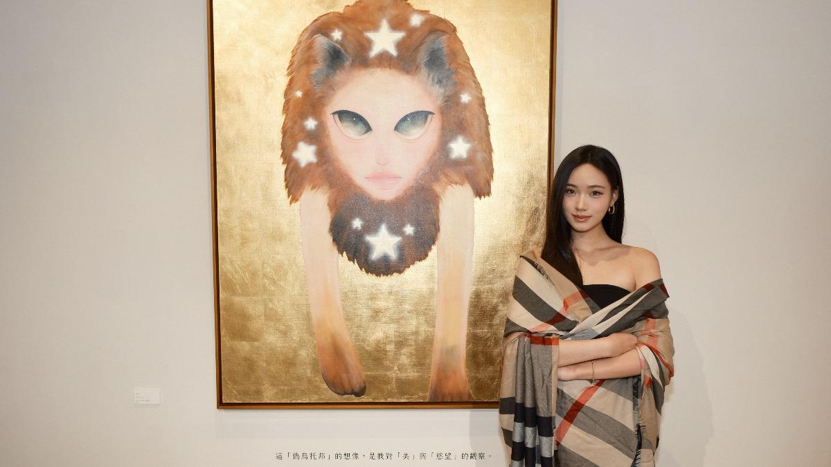 奈良美智看到了!Lily畫作靈感參考「釣出本尊」 轉發截圖二度發文