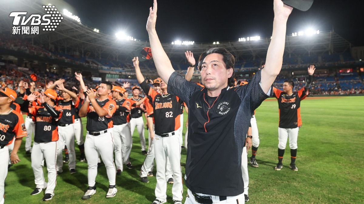中職/統一獅奪第18座季冠軍!教頭林岳平:目標年度第一
