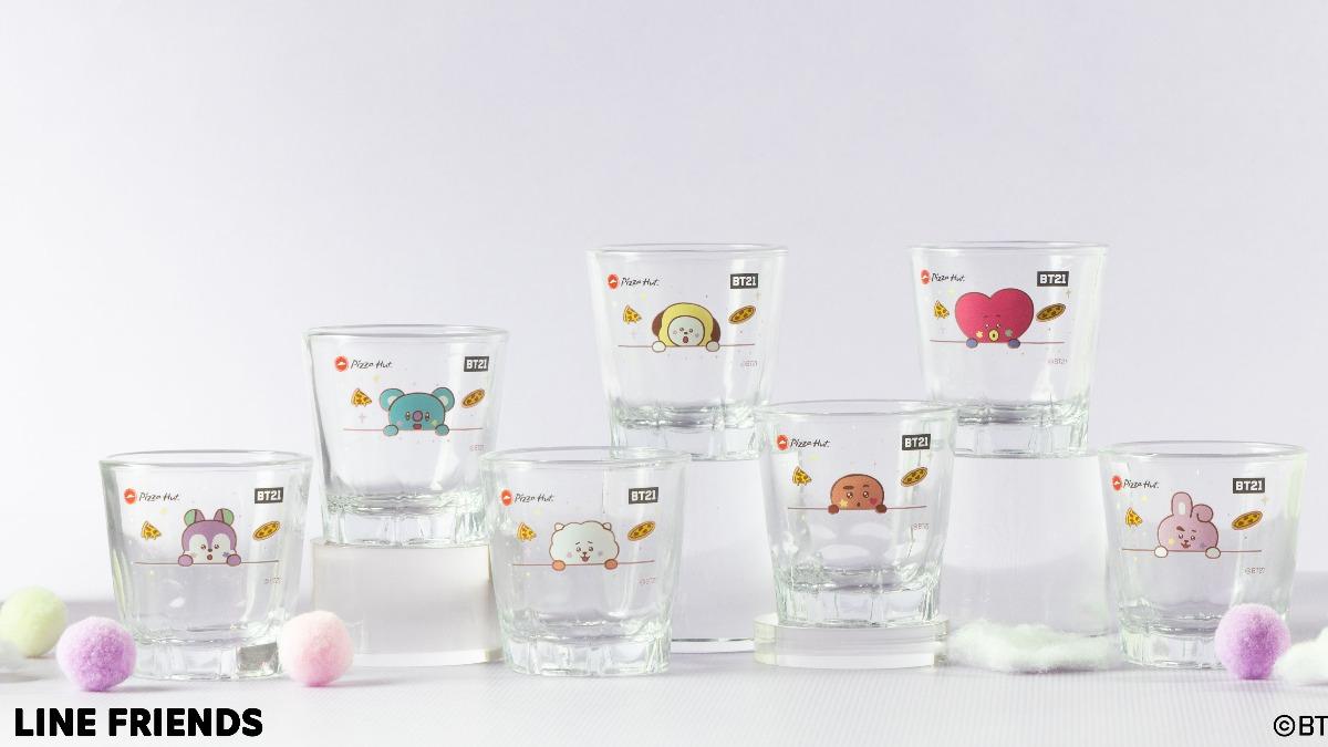 必勝客推BT21一口杯。（圖／業者提供）