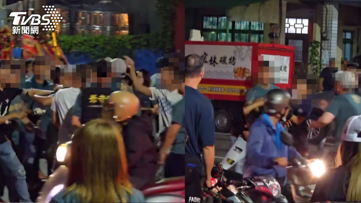 便當惹禍！高雄廟會男情緒失控持刀揮砍　3人傷「頭破腹綻」（圖／翻攝Threads_gst_news_）