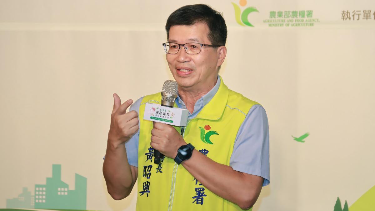 農糧署副署長黃昭興。（圖／農糧署提供）