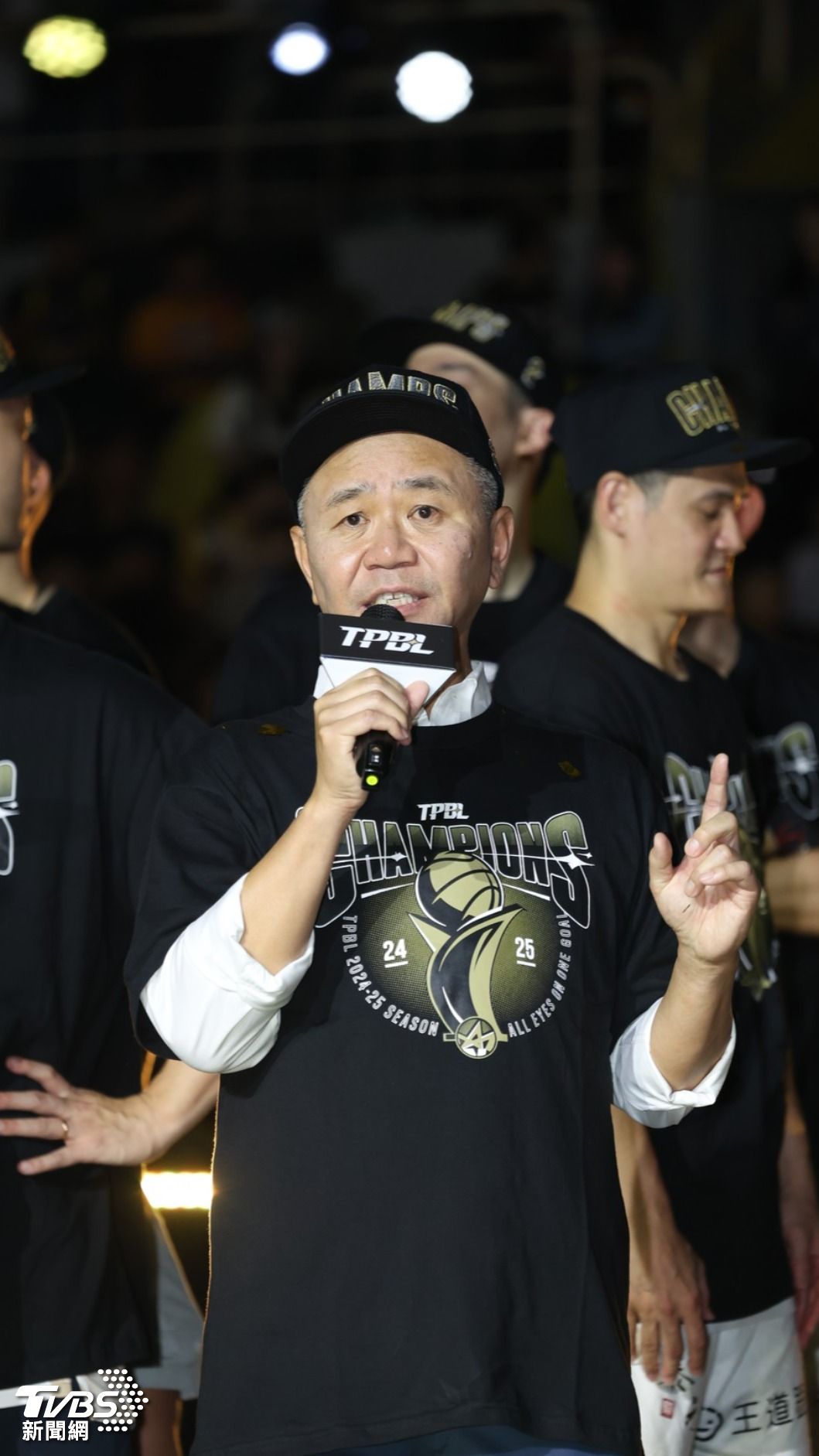 新北國王隊董事長王文祥。(圖/華子琛攝)