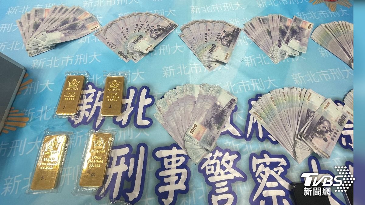 截電行動中查扣上千萬元、手機200多支、SIM卡911張。（圖／TVBS）