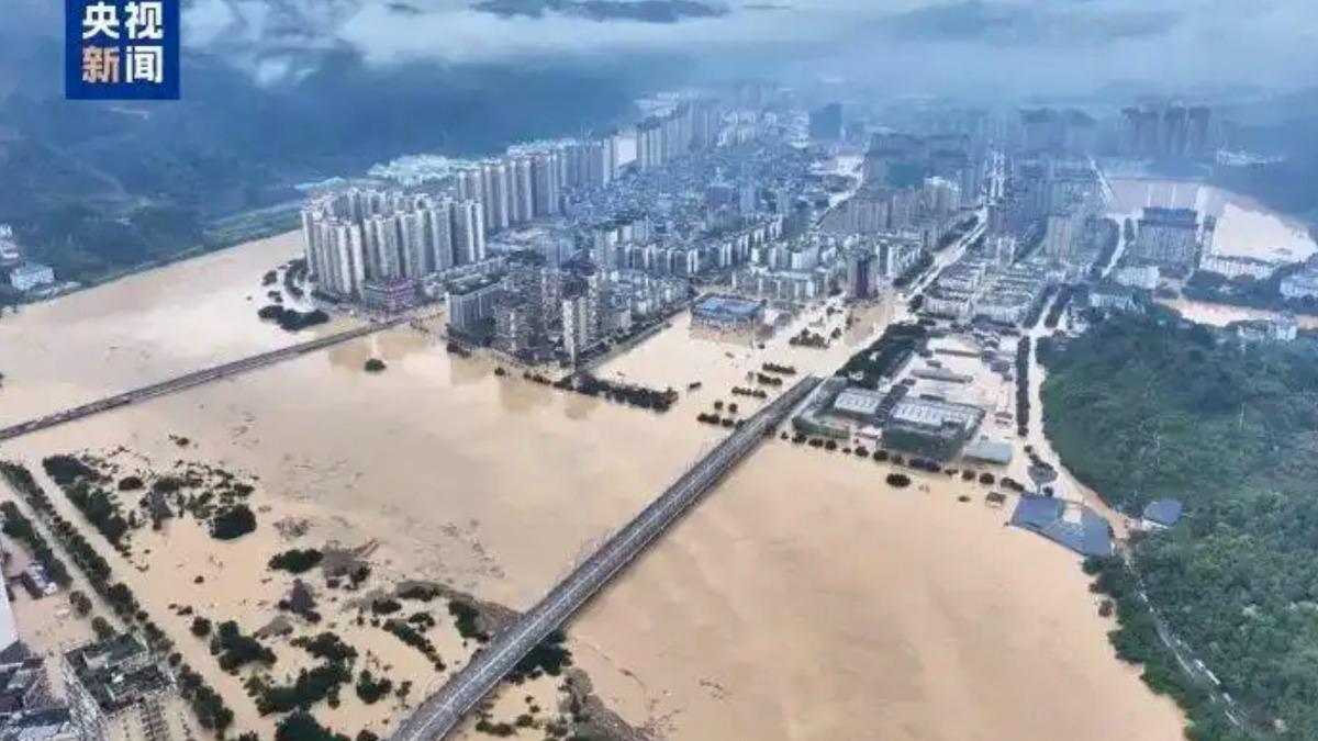 創近七十年紀錄!貴州暴雨3天下滿46個西湖 全市泡泥水中