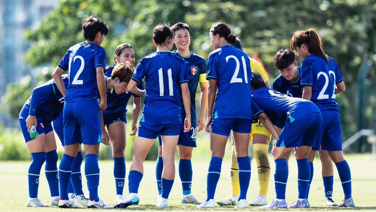 台灣女足火力全開!亞洲盃資格賽首戰8:0大勝巴基斯坦