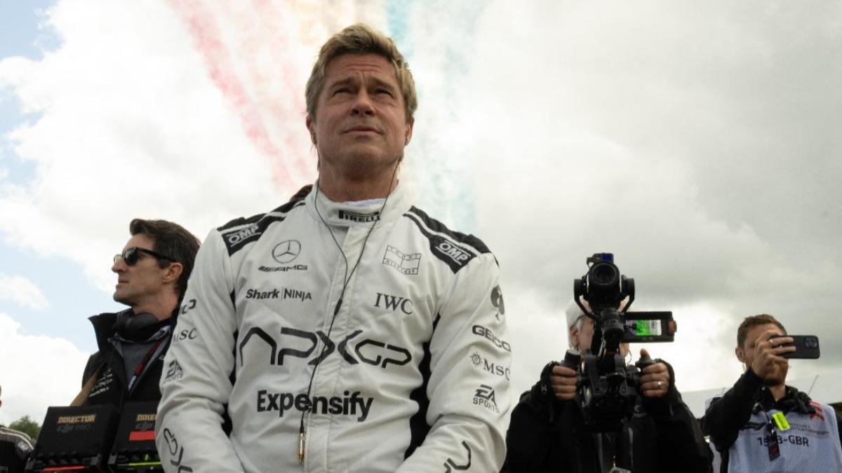布萊德彼特主演《F1電影》全球熱賣破票房紀錄。(圖/華納兄弟影業提供)