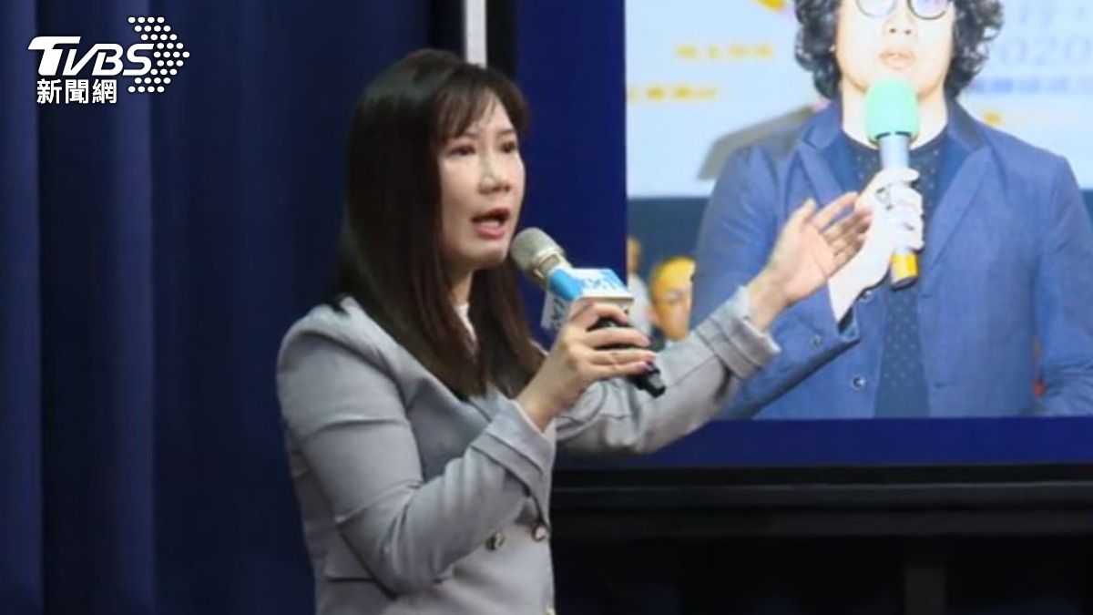 國民黨中央召開記者會(圖/TVBS)