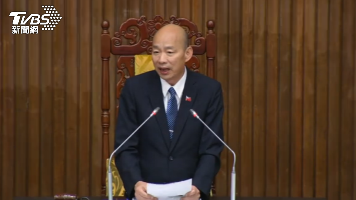 立法院長韓國瑜。(圖/TVBS)