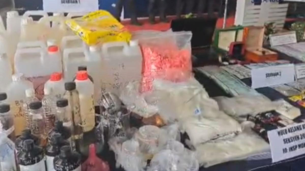 三台人涉跨國煉毒遭逮。（馬來西亞中國報　提供）