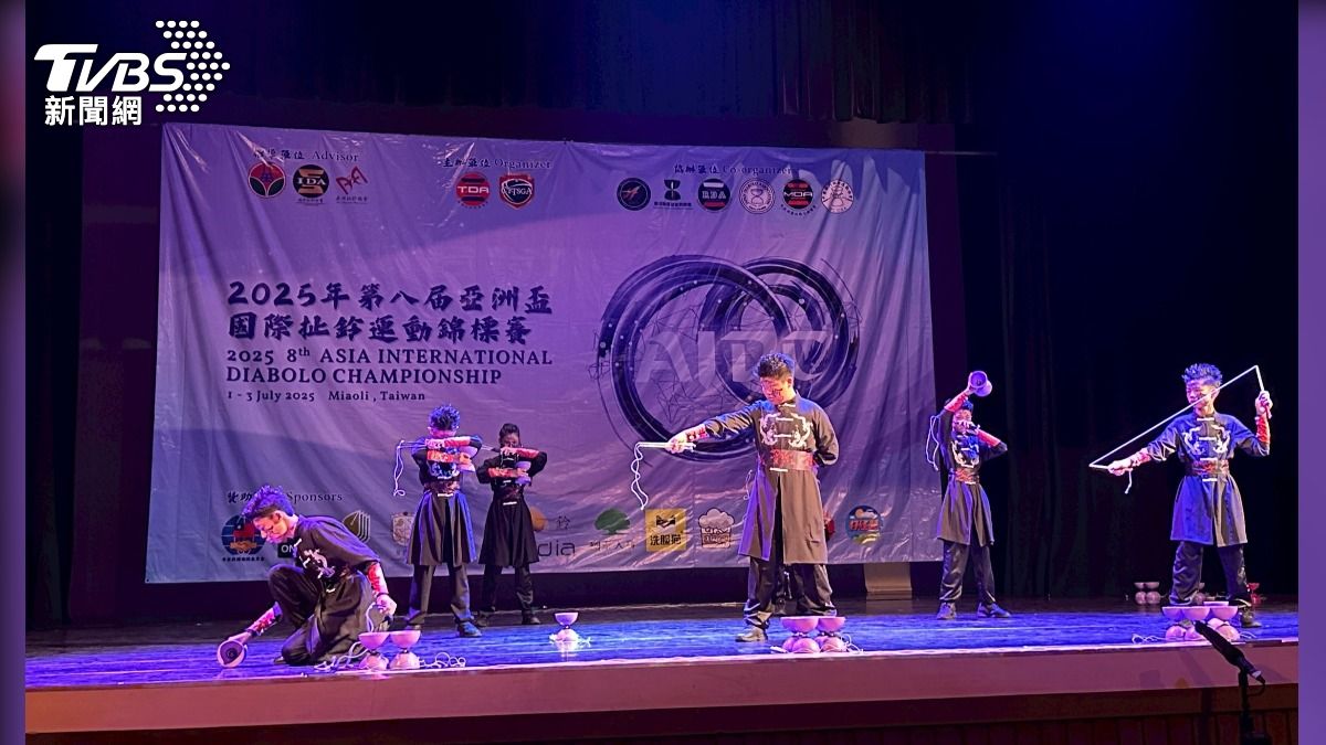 亞洲盃國際扯鈴錦標賽 苗栗熱鬧登場