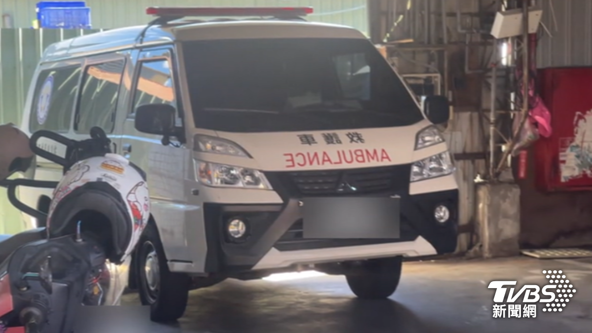 救護車公司負責人無照撞死人。(圖/TVBS)