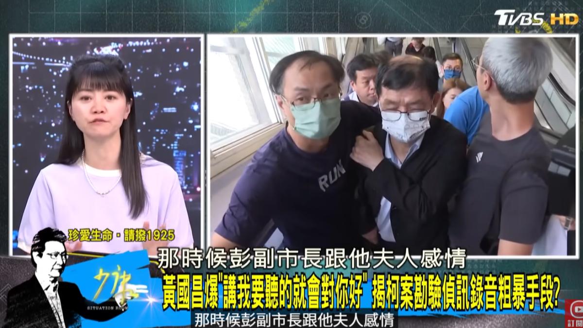 民進黨前立委高嘉瑜。（圖／TVBS）